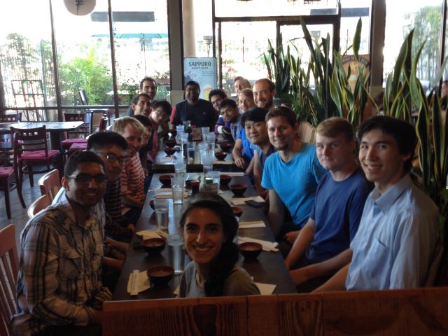 The group in November 2018 at Itsuki.